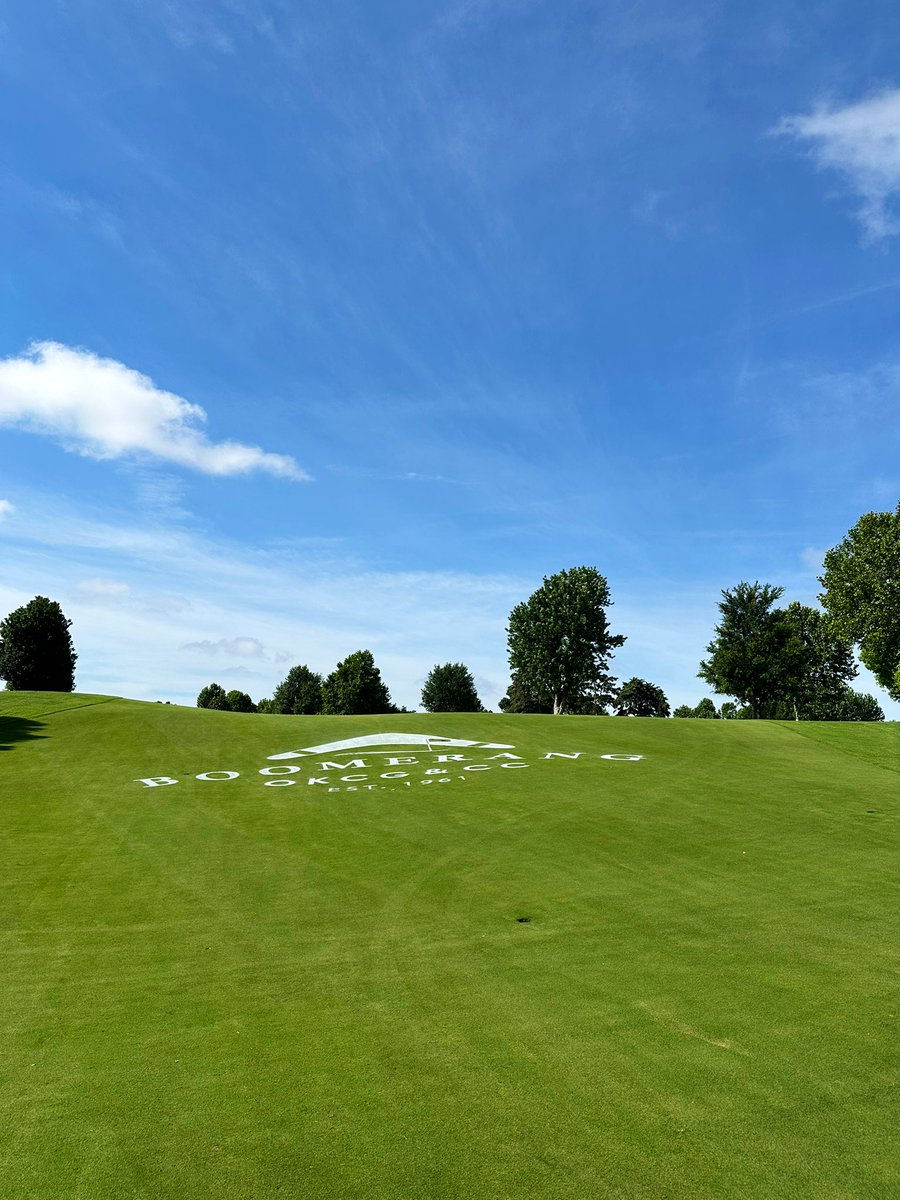 greysongallaghr's tweet image. Crew outdid themselves getting course ready for member-guest! #Boomerang #okcgcc