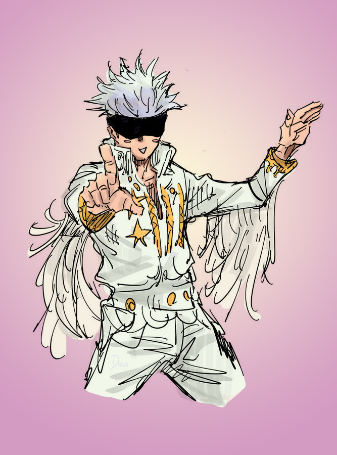 Superstar Gojo
#JujutsuKaisen #mangacoloring #呪術廻戦