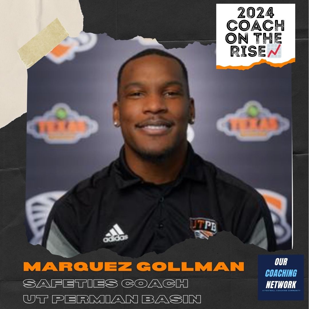 Our Coaching Network | A Football Coach Community (@ourcoachingnet) on Twitter photo ๐D2 Coach on The Rise๐
<a href="/UTPBFootball/">UTPB Football</a> Safeties Coach <a href="/CoachGollman/">Marquez Gollman</a> is one of the Top DB Coaches in CFBโ
And he is a 2024 Our Coaching Network Top D2 Coach on the Rise๐
D2 Coach on The Rise๐งต๐ ๐D2 Coach on The Rise๐
<a href="/UTPBFootball/">UTPB Football</a> Safeties Coach <a href="/CoachGollman/">Marquez Gollman</a> is one of the Top DB Coaches in CFBโ
And he is a 2024 Our Coaching Network Top D2 Coach on the Rise๐
D2 Coach on The Rise๐งต๐