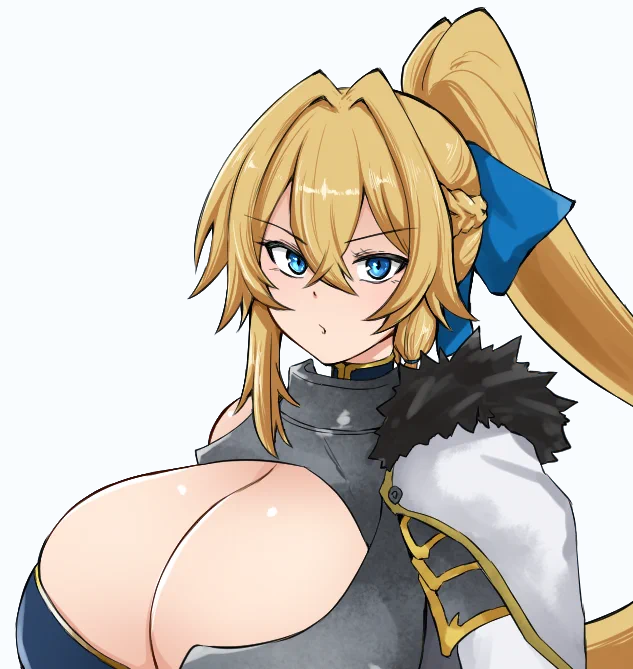 skeb金髪ポニテ女騎士 