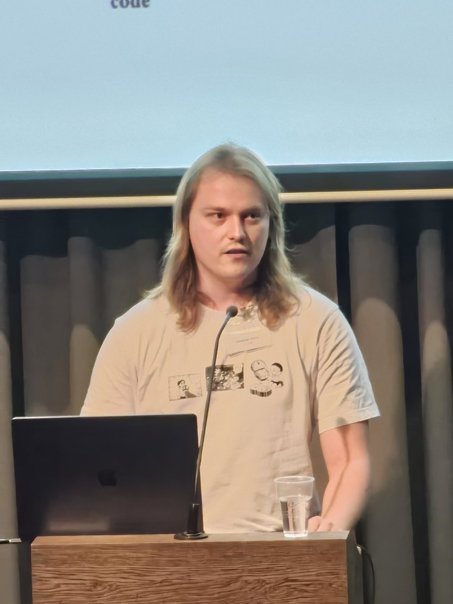 <a href="/katzy_jonathan/">Jonathan Katzy</a>, my colleague and former MSc student, is presenting his work on "Licensing of Code in LLM Training Datasets" at SEN Symposium 2024.