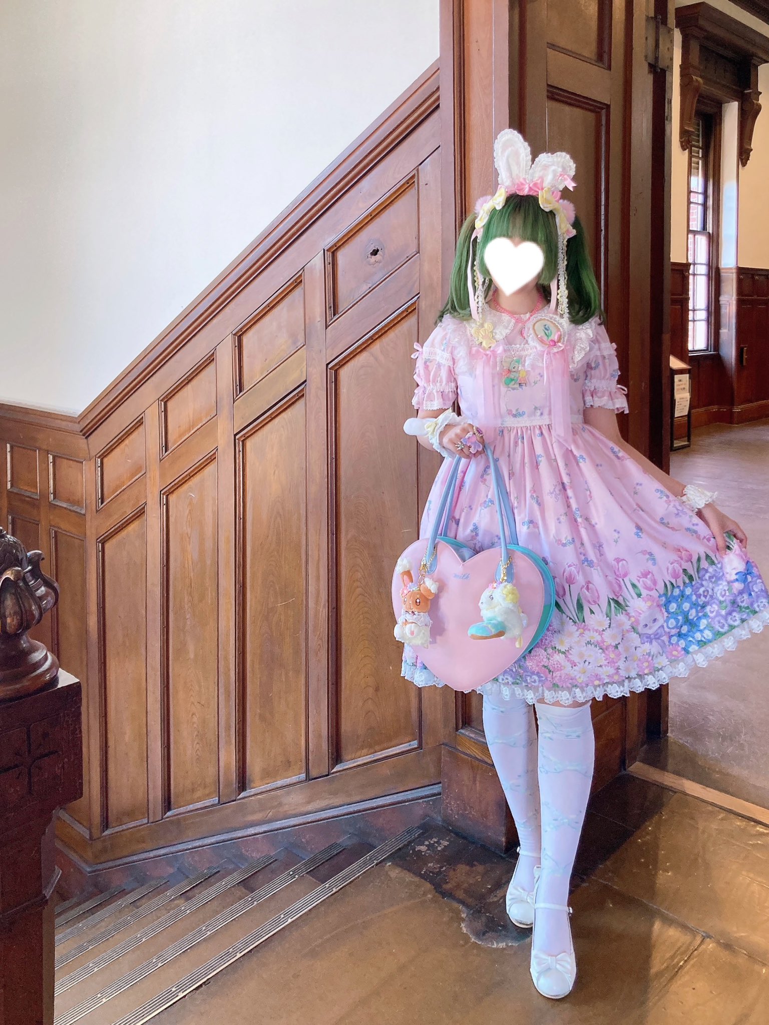 Flower Kittenワンピース （ピンク） 【公式通販】