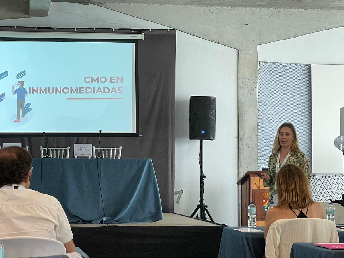 Hoy el #equipoGTEII en #aCadeMiO <a href="/sefh_/">S.E.F.H</a> con <a href="/elelobmat/">Elena Lobato Matilla</a> hablando del proyecto CMO en #IMIDs <a href="/mapex_sefh/">Mapex_sefh</a>