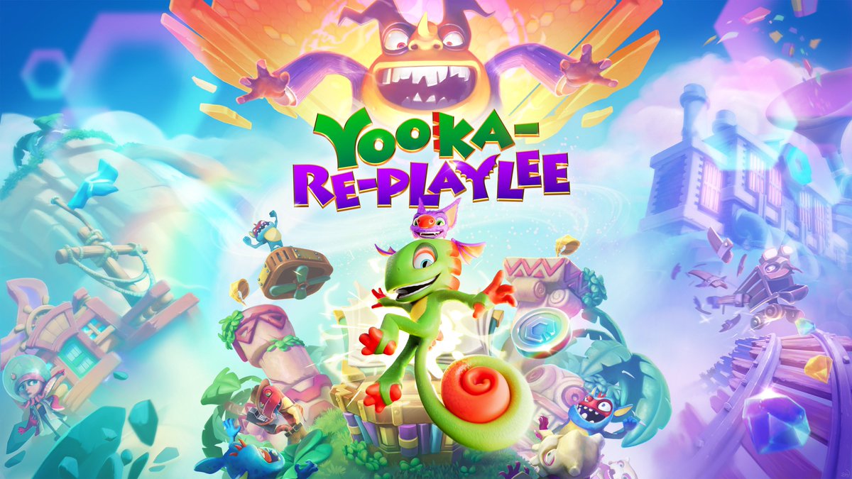 G_nintendo's tweet photo. Playtonic Games a dévoilé Yooka-Replaylee, le remake de son premier jeu et demande aux fans de Banjo-Kazooie et des jeux Rare une deuxième chance
https://t.co/L2VwlqRM1E https://t.co/YeiQwpgMCg
