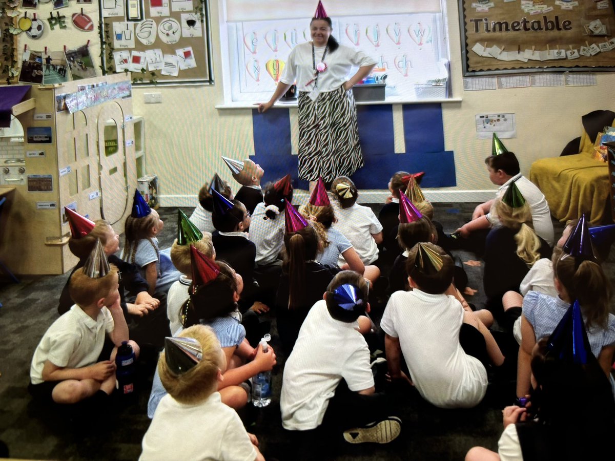 Miss Ainsworth (@misscainsworth1) on Twitter photo We have been celebrating a very special birthday in Reception today. <a href="/MissLenton2/">Miss Lenton</a> is 30 on Sunday so there was only one thing for it… party hats and party games. We all hope you have the best weekend🩷 We have been celebrating a very special birthday in Reception today. <a href="/MissLenton2/">Miss Lenton</a> is 30 on Sunday so there was only one thing for it… party hats and party games. We all hope you have the best weekend🩷