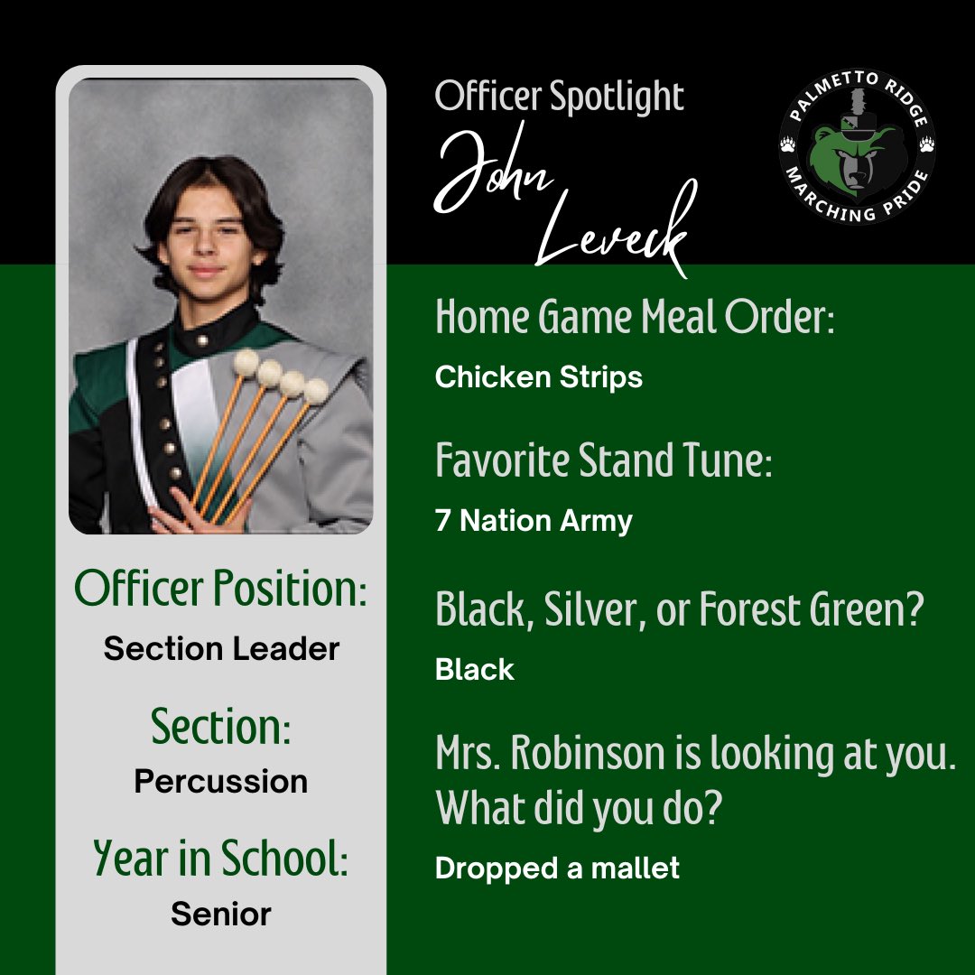 Palmetto Ridge Bands tweet media