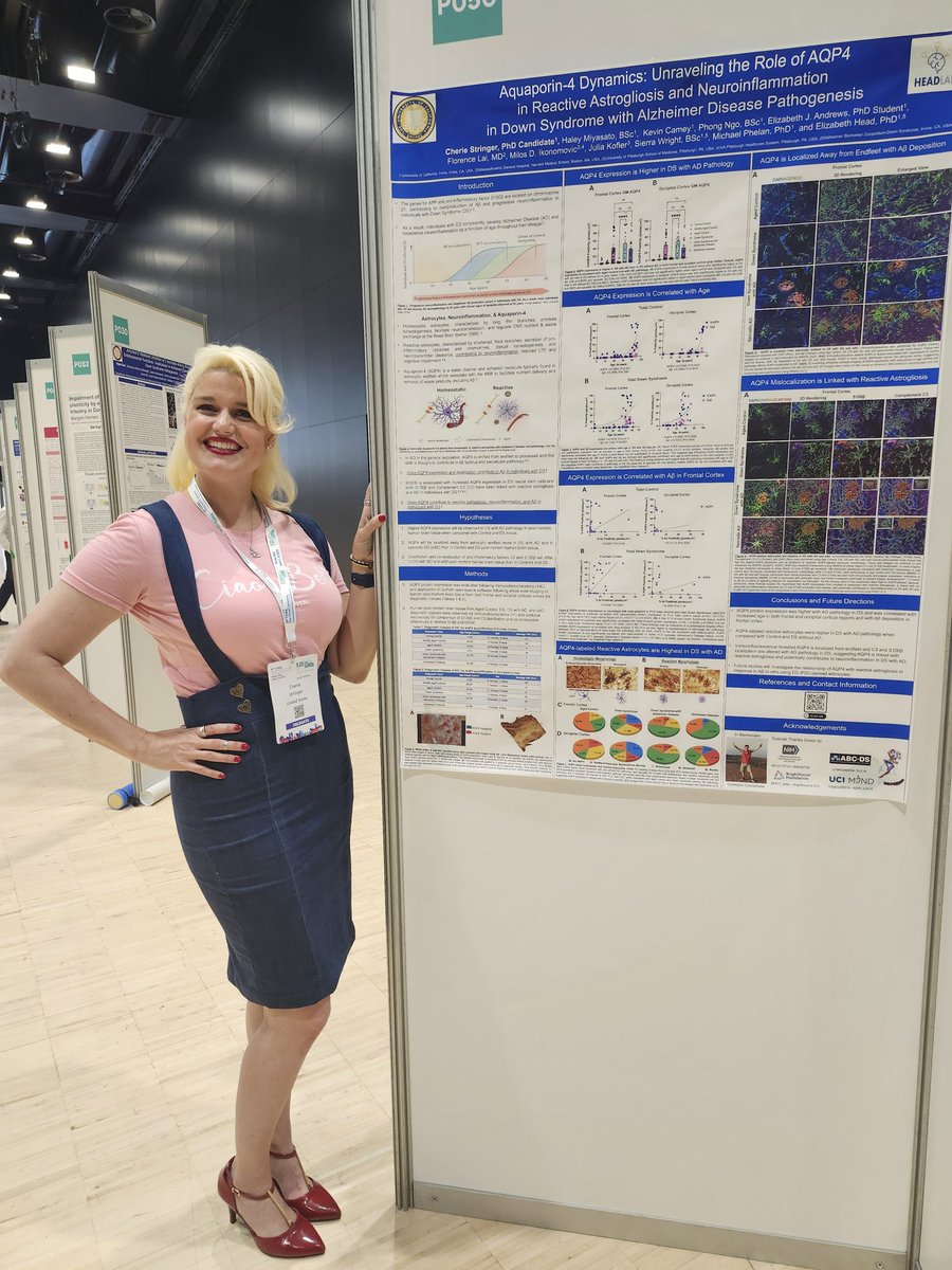 Cherie Stringer <a href="/AquaporinGirl/">Cherie Stringer</a> showing us why astrocytes and aquaporin 4 may be important for Aging and Alzheimers disease in Down Syndrome #t21rs!!