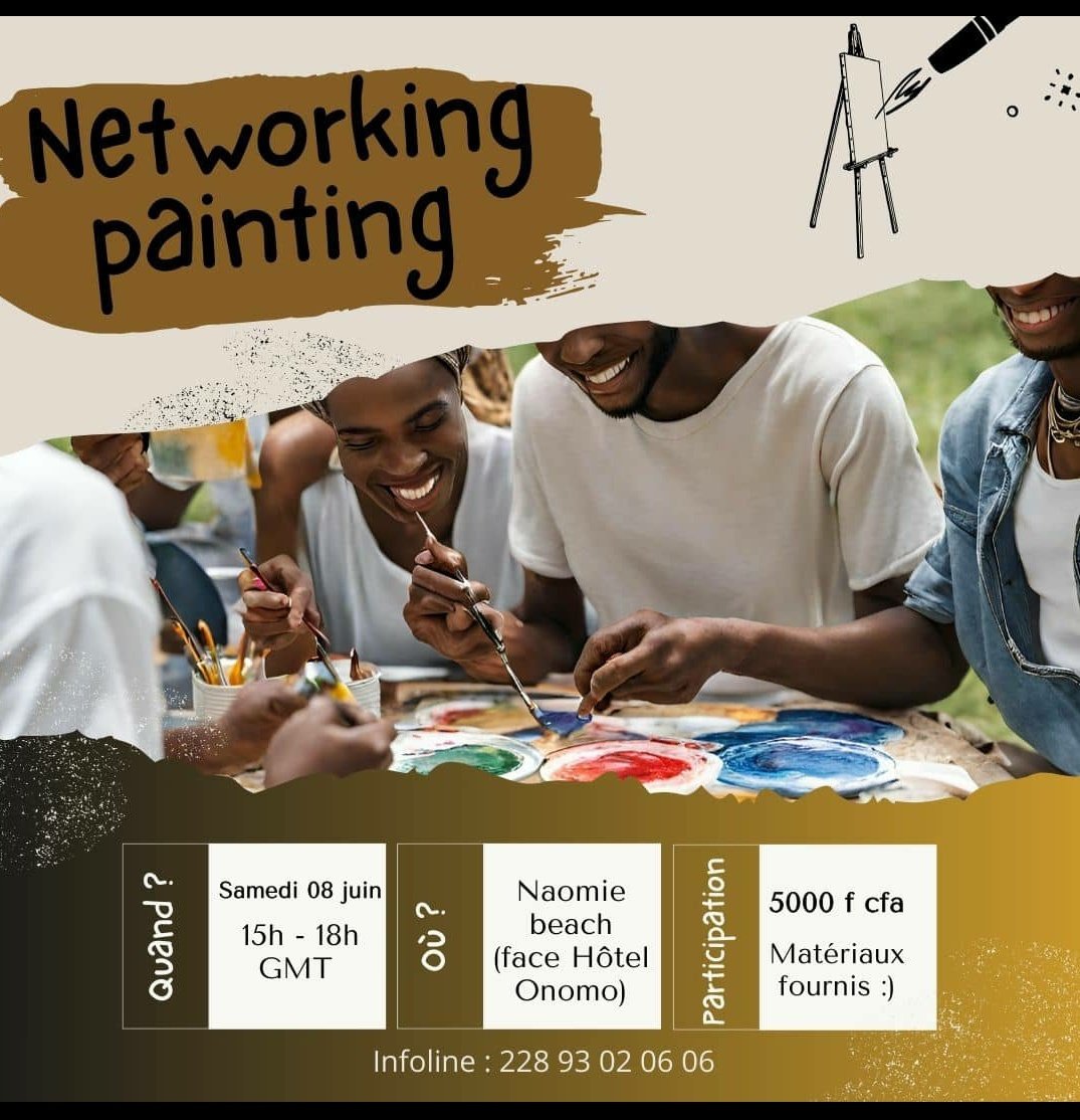Demain, jour de painting réseautage 😊😊
Êtes vous déjà inscrits ?
#nrgevents 
#réseautage