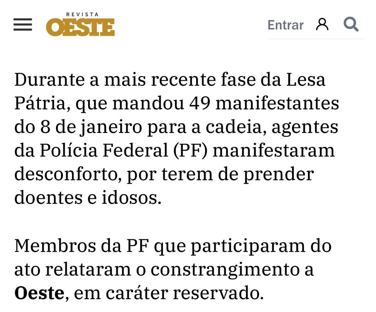 allanldsantos's tweet photo. Isso deixa a ação ainda mais IMPIEDOSA. Os policiais federais que se SUBMETERAM a isso SÃO PIORES do que se imagina. https://t.co/ootN7x2KSs