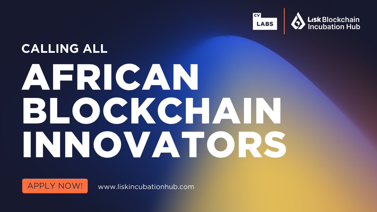 🚨🌍 Attention African Founders! There is only one week left to apply for the <a href="/LiskHQ/">Lisk</a> Incubation Hub program, starting in July 2024

What are you waiting for? Apply here: form.typeform.com/to/xQGPYD9U

#Africa #LiskIncubationHub #Web3