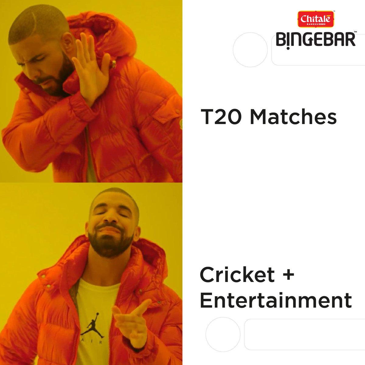bingebar_'s tweet photo. Get Bingebars, the drama is building on the field. 😍🏏

#ChitaleBingebar #Bingebar #T20 #Cricket #CricketFans #WorldCup #T20WorldCup https://t.co/Pte2P2PCuu