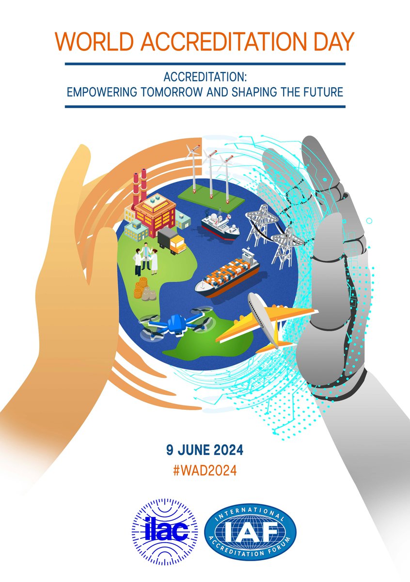 Со Всемирным днём аккредитации #WAD2024 поздравляет директор БГЦА. Подробнее is.gd/DtulFV