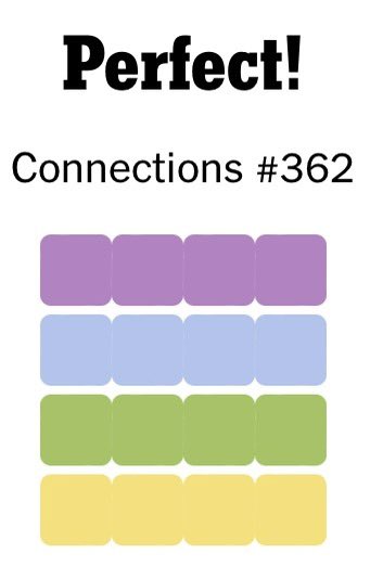 ShawnDesign's tweet photo. This is apparently all I tweet about now : ) #connections #hardmode look I actually got it in the correct order this time lol https://t.co/9WkA0qdiQf