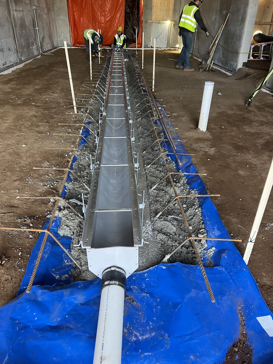 ago_brien's tweet photo. Trench drain installation progression. From install to completion!

#trenchdrain https://t.co/k6yXvKV8Lz