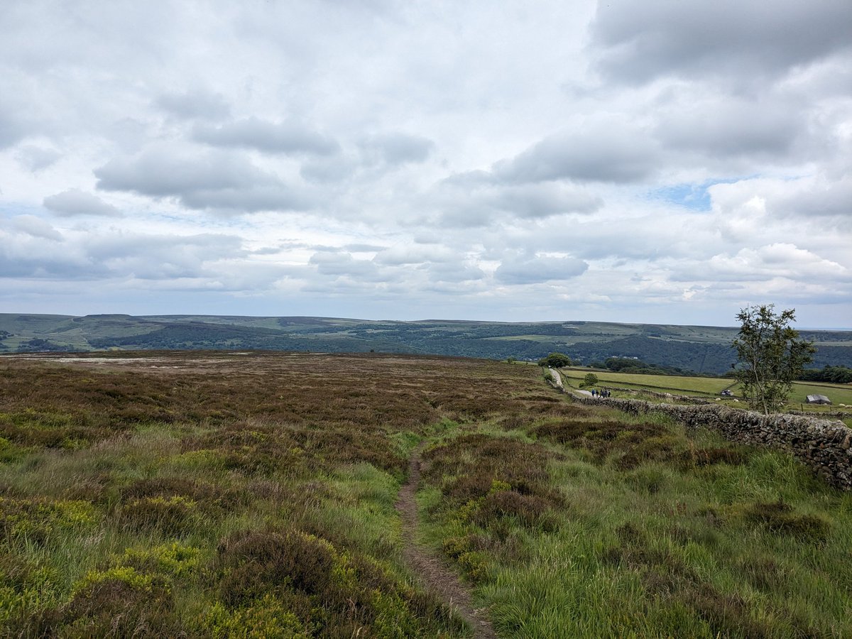 A lovely Peak District hike to Eyam from Hathersage with Scouts today. No cases of plague found amongst the group so far.