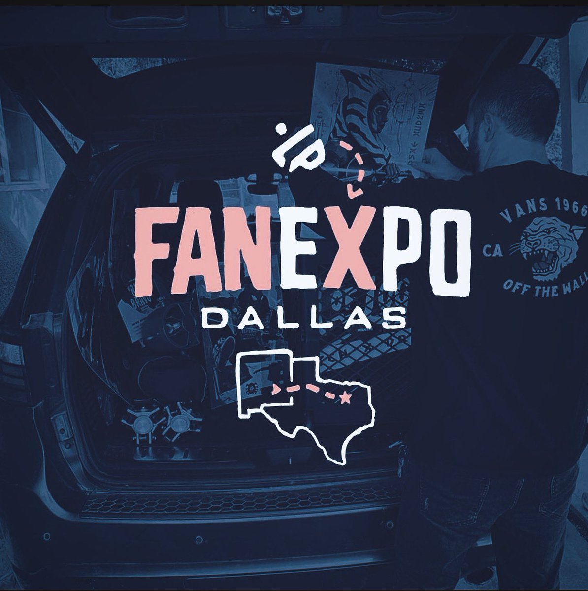 ARTofLOGANPACK's tweet photo. Dallas / Fort Worth people, you know where I’ll be this weekend! Same place as the last couple years, Artist Table AP27. Got lots of new stuff since last year so come on by 🤙

#fanexpo #fanexpodallas #dallascomiccon #loganpack #artofloganpack #artostalley https://t.co/QZoRu4DSsX