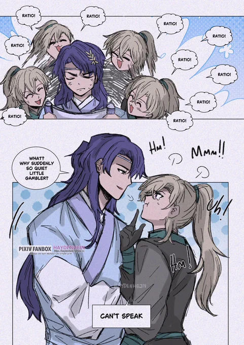 ratiorine mdzs AU

I almost forget I draw this one too and never post it on twitter😂 