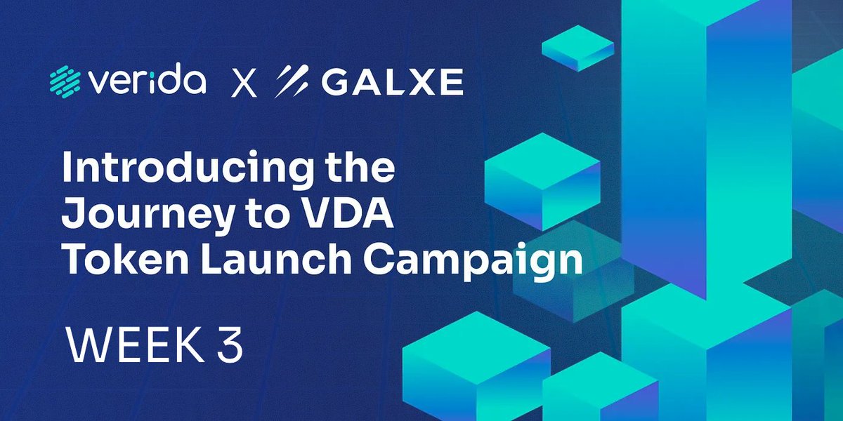 Verida_io's tweet photo. 🚀 Welcome to Week 3 of the Journey to the VDA Token Launch!

This week focuses on #airdrops, #staking, and your #rewards from engaging with Verida initiatives. Together, let's leverage #VDA to revolutionize private data management.

👉 https://t.co/rCObZhKQkz https://t.co/BYmZeLKIZD