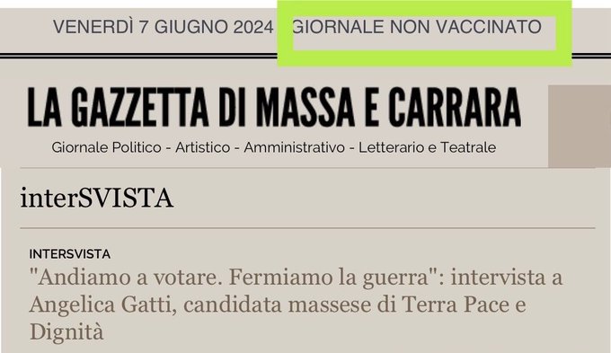 Io senza parole!  Il direttore della Gazzetta di Massa e Carrara, Aldo Grandi, &egrave; un grande di nome e<a href="/tag/natale"class="tags"><span>#natale</span></a>