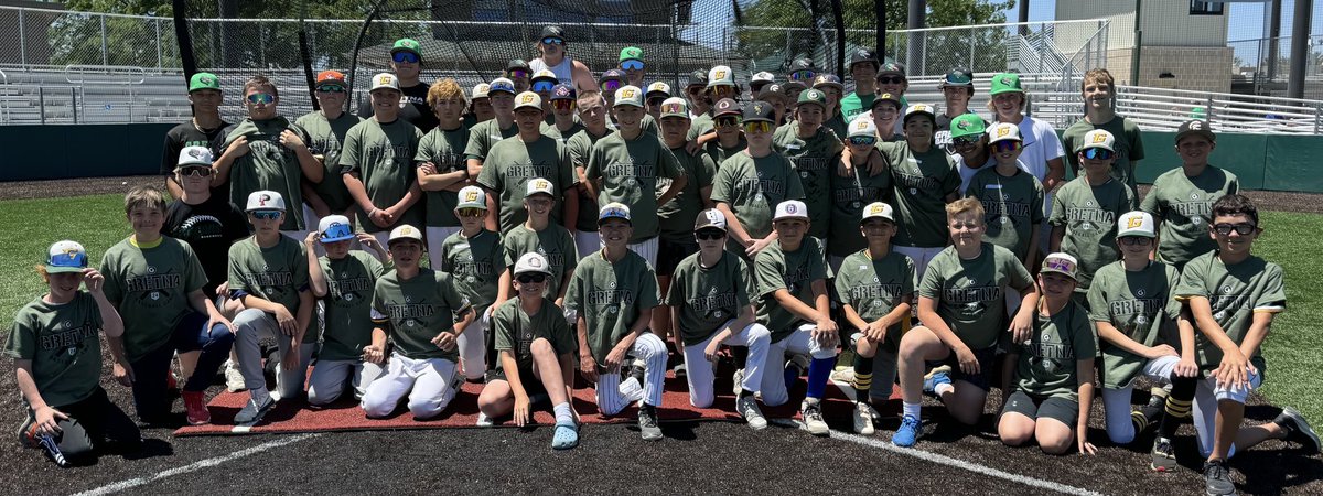 Had a great day at GHS Youth Baseball Camp with future Dragons!!!!