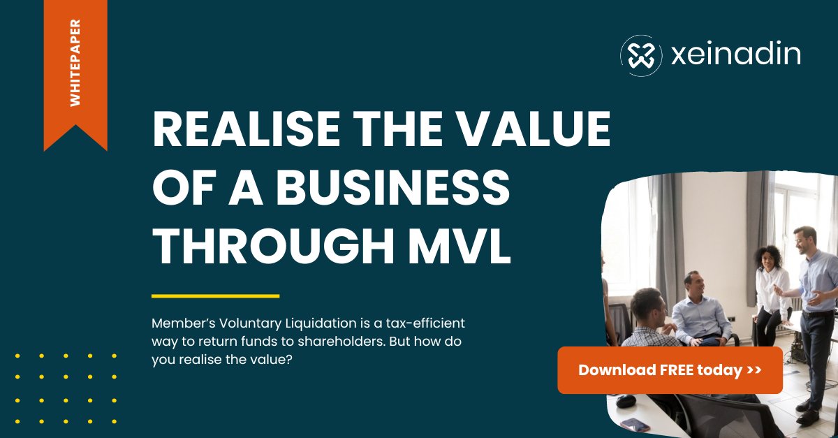Unlock the key benefits of an MVL and see how it stands out against other liquidation methods.

Empower your business decisions with our whitepaper... xeinadin.com/insights/reali…

#BusinessStrategy #MVL #Liquidation #TaxEfficiency #CorporateFinance