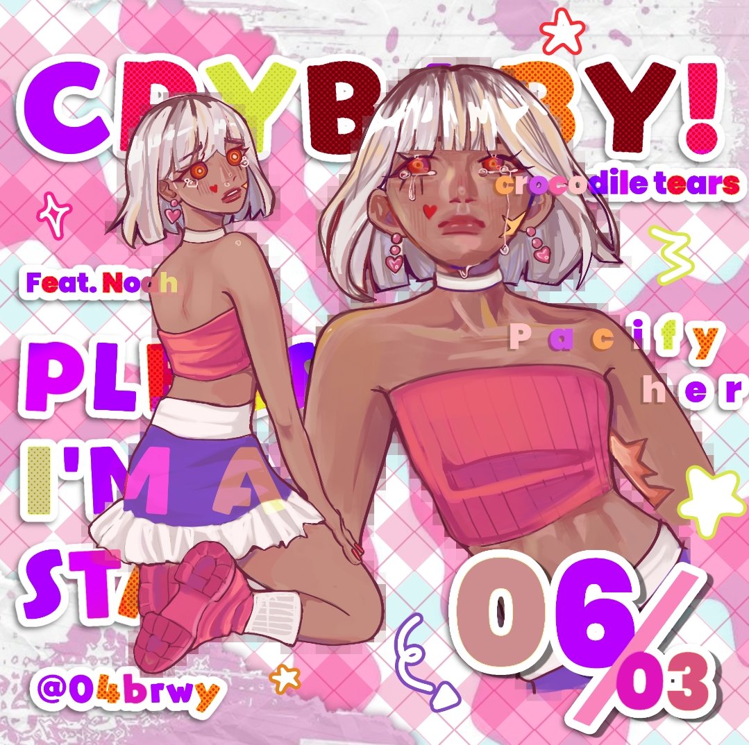 hue_lvr's tweet photo. crybabe💧⭐ #oc #art https://t.co/3bm9RMvkKg