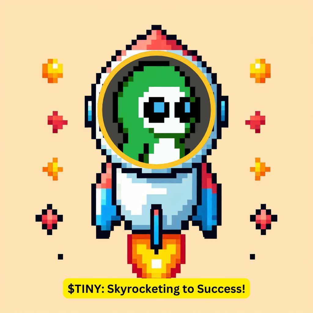 🚀 Brace for lift-off with $TINY!

Our journey to success is reaching new heights every day.

CA: D3u7mgroPcbTm62GabAZSLhDS98ybHD9APJLARcdTjXz

Don't miss your chance to join the Rocketship – grab your ticket to the stars now! 🌟

buff.ly/3x8F836

#TinyHeros #ToTheMoon