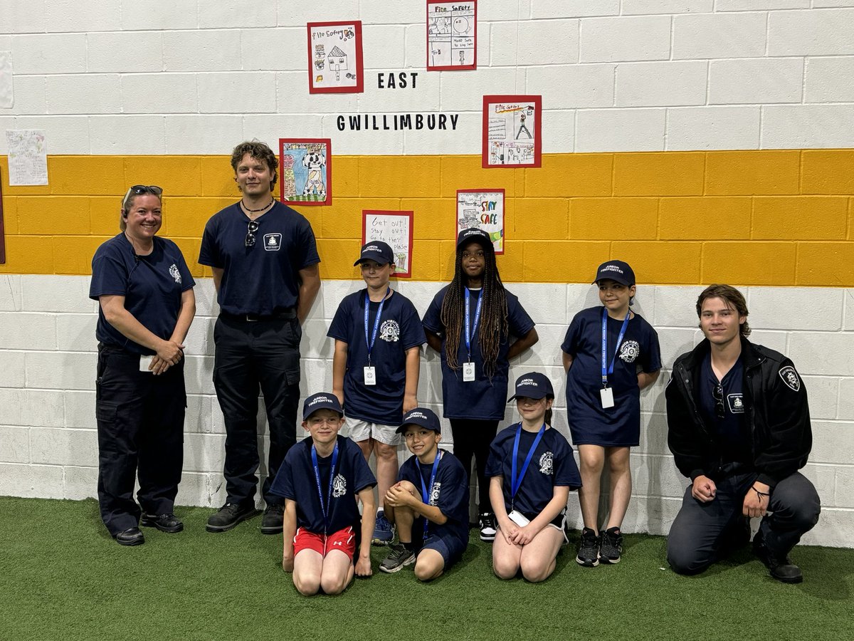 EG_FES's tweet photo. Every year 6 lucky junior firefighters from all fire departments in York region get the opportunity to participate is various firefighting activities. This day is about team work, fire safety and growth.
Let welcome our newest recruits.
GO TEAM EG
#JrFF2024
#TeamEG https://t.co/ZWgEs558HC