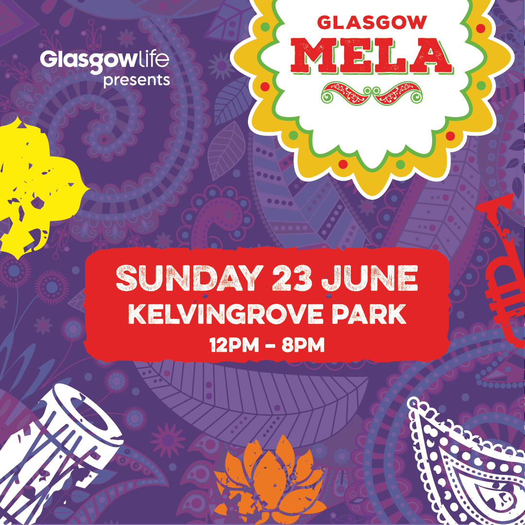 GlasgowMela's tweet photo. Follow us on Instagram @melaglasgow to see which of your favourite performers are coming to Kelvingrove Park on Sunday 23rd June! 📸 https://t.co/3hDdc6AzIS