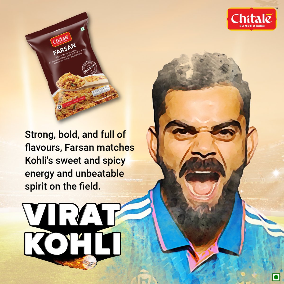 ChitaleBandhu's tweet photo. Which other cricketers would you relate with our delicious treats? 😋
Keep it going in the comments. 👇

#ChitaleBandhu #T20WorldCup #WorldCup #Chitale #CricketFans #WorldCupFans https://t.co/dcOuwBKK4i