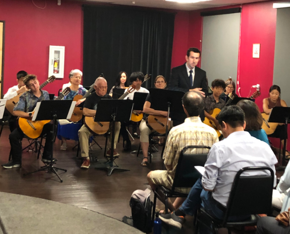 SacGuitarSoc's tweet photo. The Sacramento Guitar Society would like to thank everyone who attended the Davis Community Guitar Orchestra concert on Sunday. https://t.co/YcJIms0Aqy