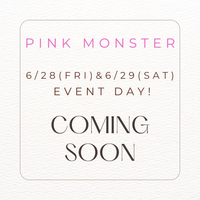 PINK MONSTER ＆ MINTY MONSTER神戸三宮のツイート