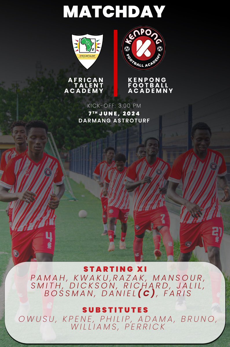 MATCHDAY ⚽️❤️
<a href="/africantalentFA/">Africantalentacademy</a> <a href="/KenpongA/">Kenpong Football Academy</a> 
#kenpongfa #starsinthemaking