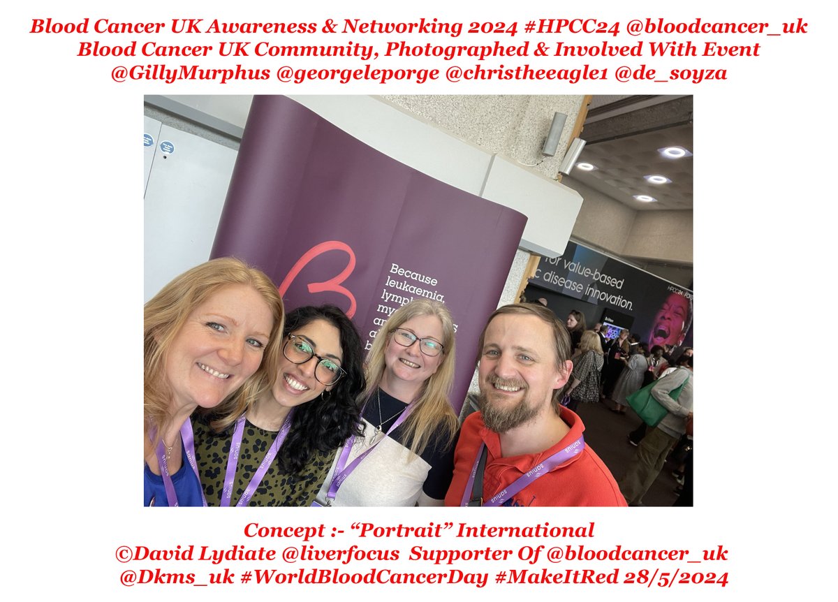 liverfocus's tweet photo. Part 63 see full thread
#MakeItRed #WorldBloodCancerDay 28 May Continued #awarenes #BloodCancer
Blood Cancer UK #Awareness #Networking #HPCC24 @bloodcancer_uk @GillyMurphus @georgeleporge @christheeagle1 @de_soyza
@WeArePursuit @NHSEngland @ImmunocompTimes @4gottenlivesuk https://t.co/1mIpTvCUrU