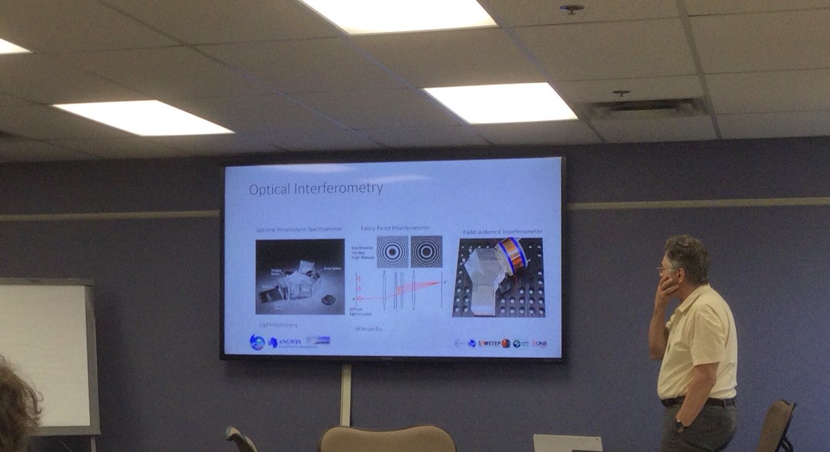 ANGWIN_2's tweet photo. Last morning of the #vcaisangwin2024 meeting: a tutorial on optical interferometry and talks about sporadic e and mesospheric winds. Next up our discussion session and business meetings. https://t.co/pxn7itQfbL