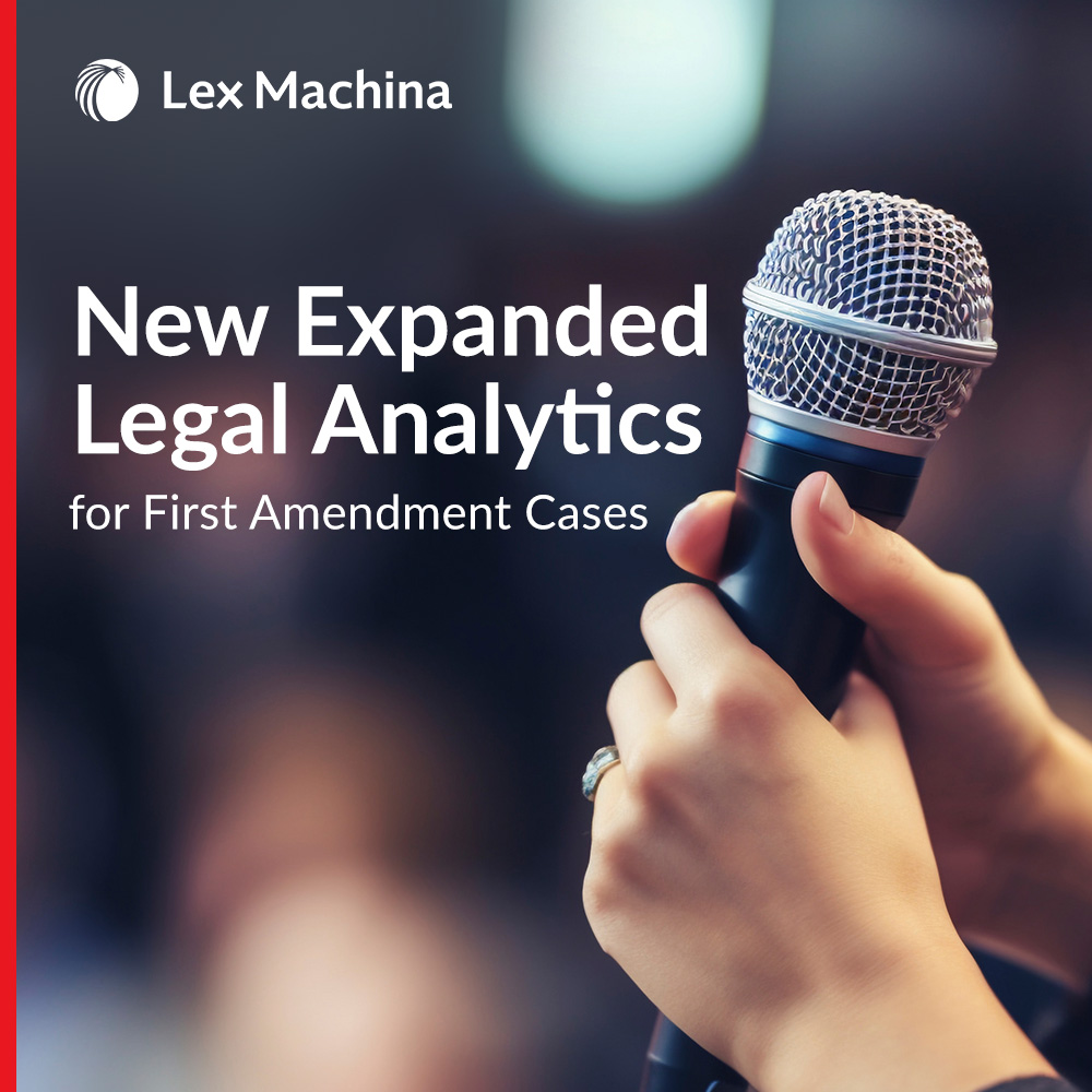 LexisNexis's tweet photo. Explore @LexMachina’s expanded Legal Analytics for First Amendment Cases—over 40,000 cases offering crucial insights on civil rights cases involving housing, police actions, voting rights, and more! https://t.co/rurMzGGGyM
#LexMachina #LegalAnalytics https://t.co/52UN0jPZEq