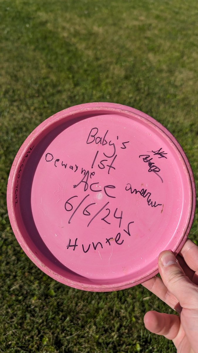 yah0oit's tweet photo. First ace in the books, word to @ClemonadeDD https://t.co/jmCCXZQw5z