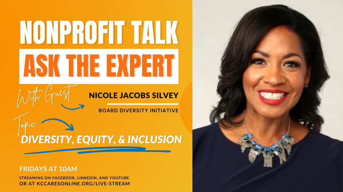 supportkc's tweet image. We’re so excited to share that Nicole Jacobs Silvey is being featured on this week’s KC Cares webcast to discuss BDI! Please join us on Facebook Live at 10 a.m. at facebook.com/KCCaresRadio and LinkedIn under Charitable Communications.

See you online!