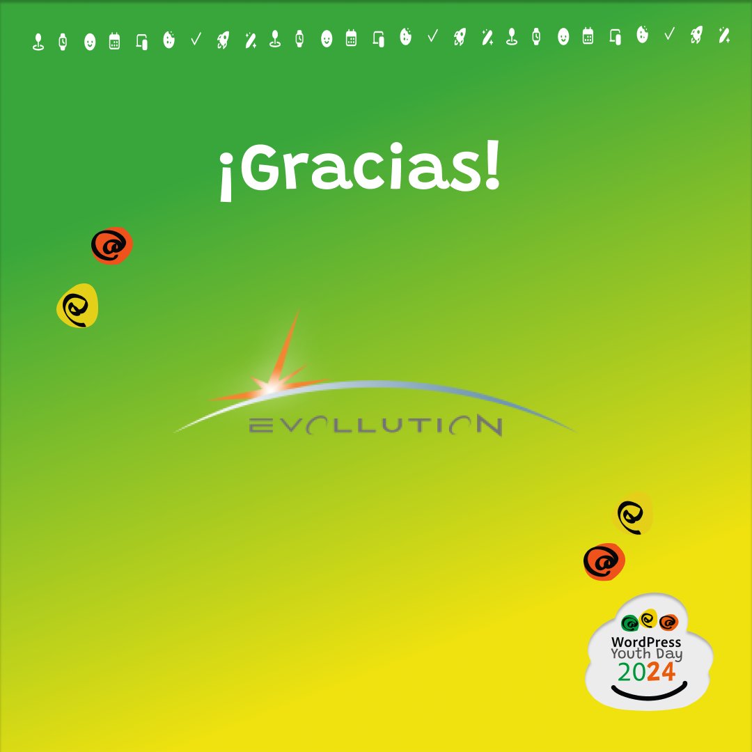 ¡Evollution es nuestro patrocinador pinol en el #WPYD2024! 🚀
Ellos ofrecen soluciones informáticas, diseño y alojamiento web de primera. Nos alegra contar con su apoyo. ¡Gracias por ser parte de este evento! 👏🏼

#WPYD2024 #EvollutionServices #SolucionesInformáticas #wordpress