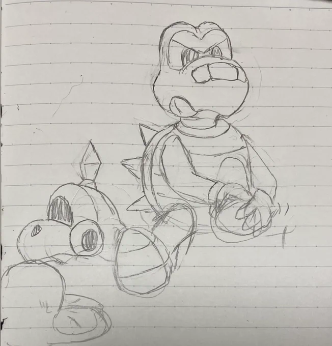 変装(ノートの落書き) 