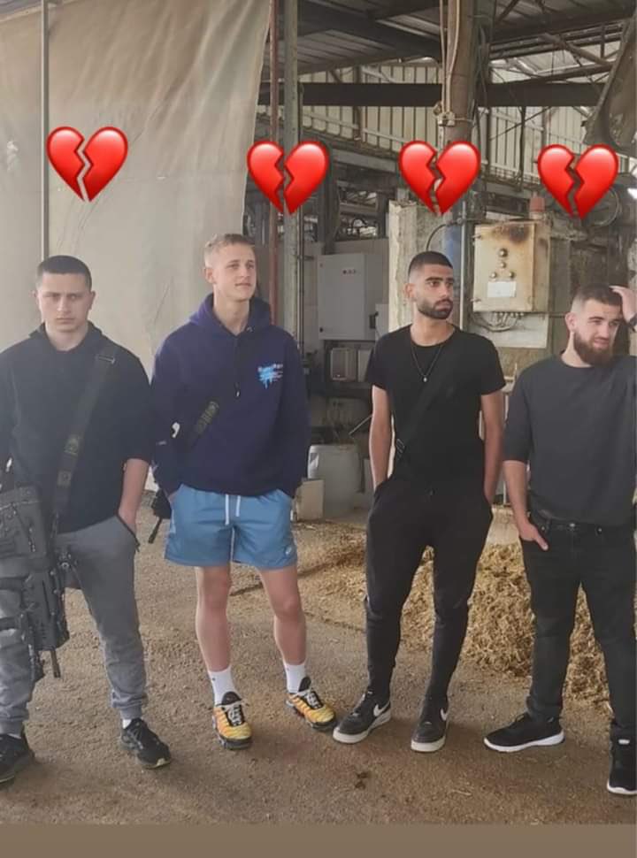 deathofficialc's tweet photo. #Eliminated :

The last photo of the Golani Forces, 13th Battalion.
Sergeant Yishai
Sergeant Dore
Sergeant Itai
Sergeant David https://t.co/m4AwfMJYft