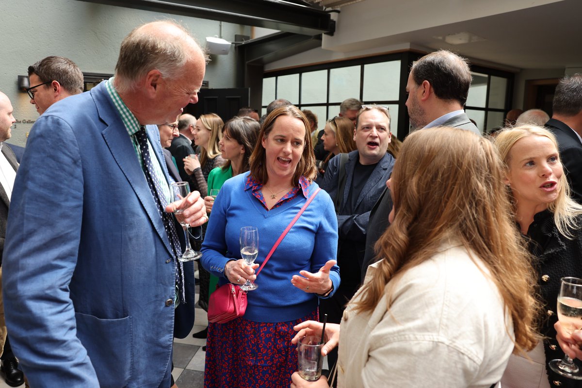CBI_Scotland's tweet photo. Excitement is building ahead of #CBIScotBizLunch24 at the @KimptonCS Edinburgh, with CBI members and their guests enjoying some great networking and conversations with @CBI_Scotland staff.

The event is supported by our strategic sponsor @CMS_law. https://t.co/XTOiadbKic