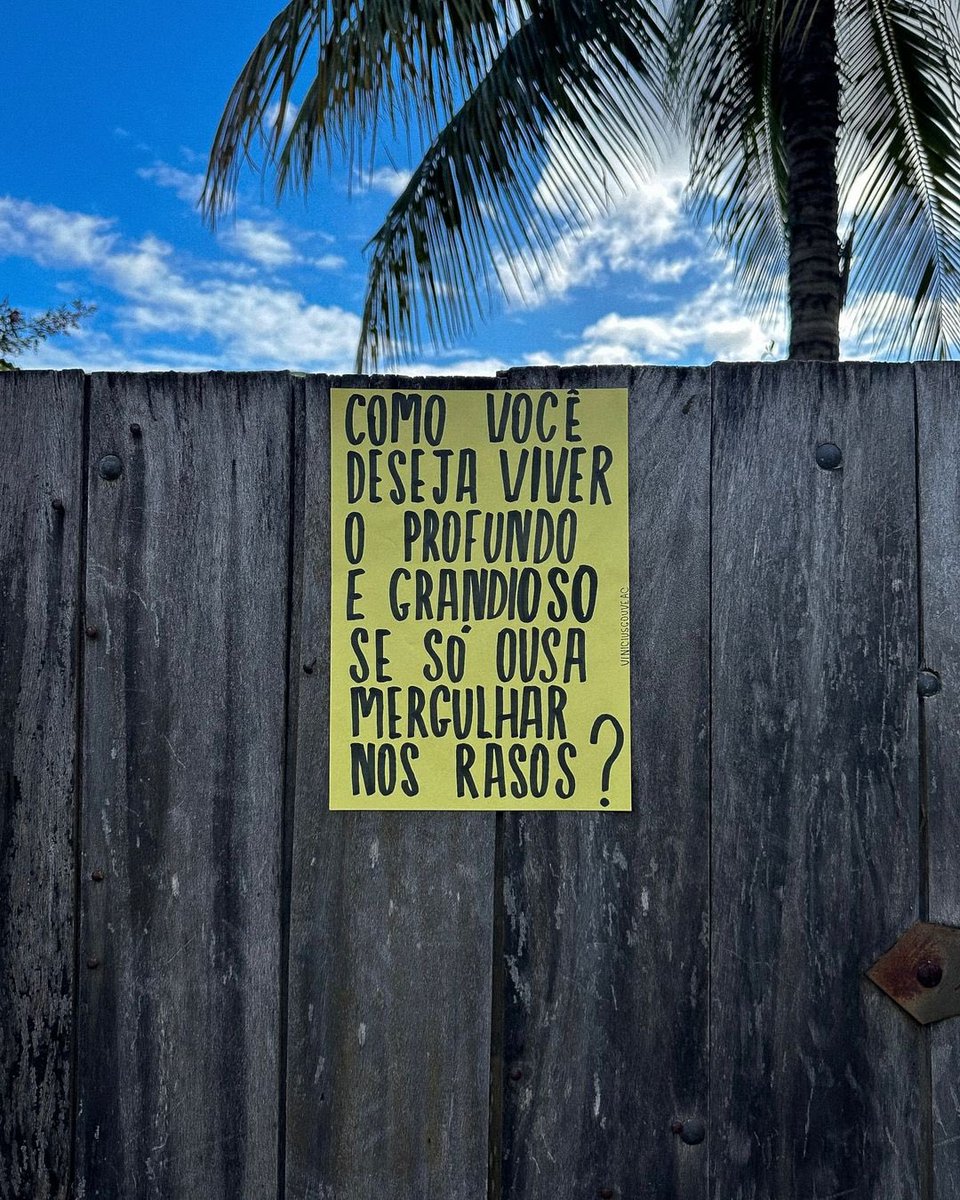 maisbrasil's tweet photo. nos rasos.
da vida.
dos relacionamentos.
dos sentimentos.
no raso… https://t.co/oCjgTDVsh2