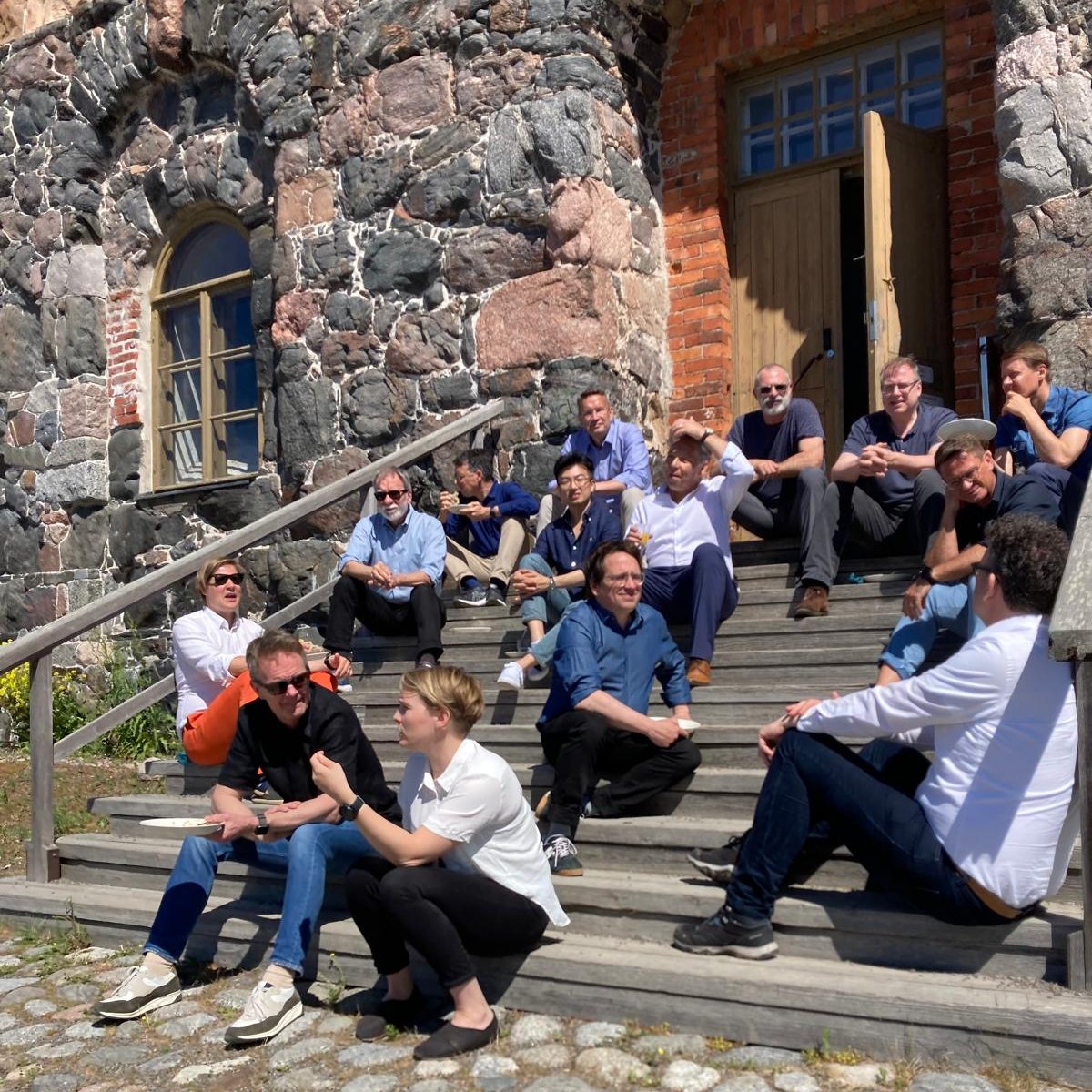 RELIEF-project (@reliefproject23) on Twitter photo On 5 June, the Relief project organised an article workshop in Suomenlinna with the project's researchers and international guests. The topic was "Identifying and evaluating transformation points in the complex legal system".
<a href="/Akatemia_STN/">Strateginen tutkimus</a> @uefcceel <a href="/AaltoWAT/">Water & Environment</a> <a href="/univaasa/">University of Vaasa</a> <a href="/SYKEinfo/">Suomen ympäristökeskus</a> On 5 June, the Relief project organised an article workshop in Suomenlinna with the project's researchers and international guests. The topic was "Identifying and evaluating transformation points in the complex legal system".
<a href="/Akatemia_STN/">Strateginen tutkimus</a> @uefcceel <a href="/AaltoWAT/">Water & Environment</a> <a href="/univaasa/">University of Vaasa</a> <a href="/SYKEinfo/">Suomen ympäristökeskus</a>