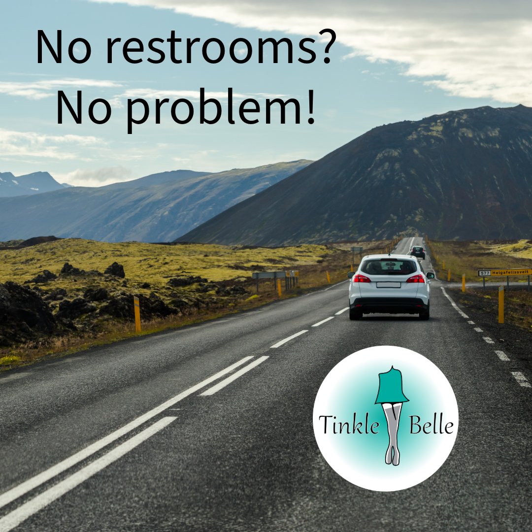 TheTinkleBelle's tweet image. No restrooms? Nor problem? Dirty restrooms? No problem. Take that #roadtrip and enjoy #peefreedom with The Tinkle Belle #travel #wander