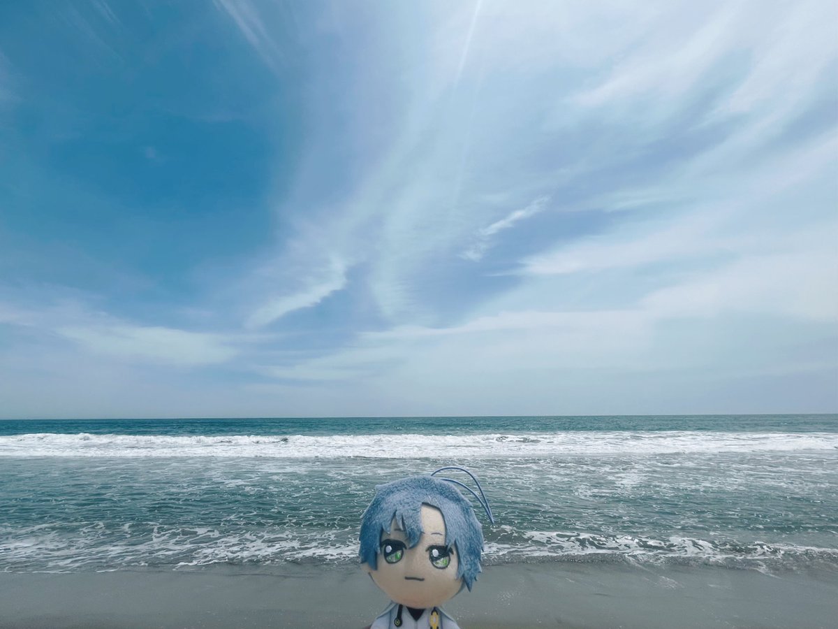 Figaro_nui's tweet photo. 🌊

 #金曜ぬいNight https://t.co/xYOyahSKSH