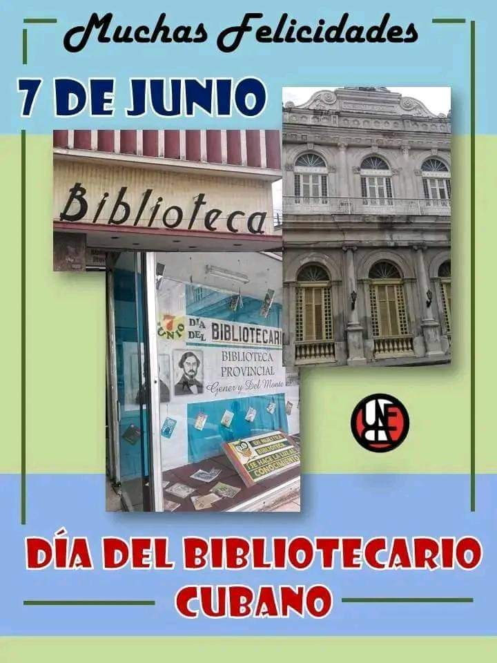 Muchas felicidades a todos los bibliotecarios en su día