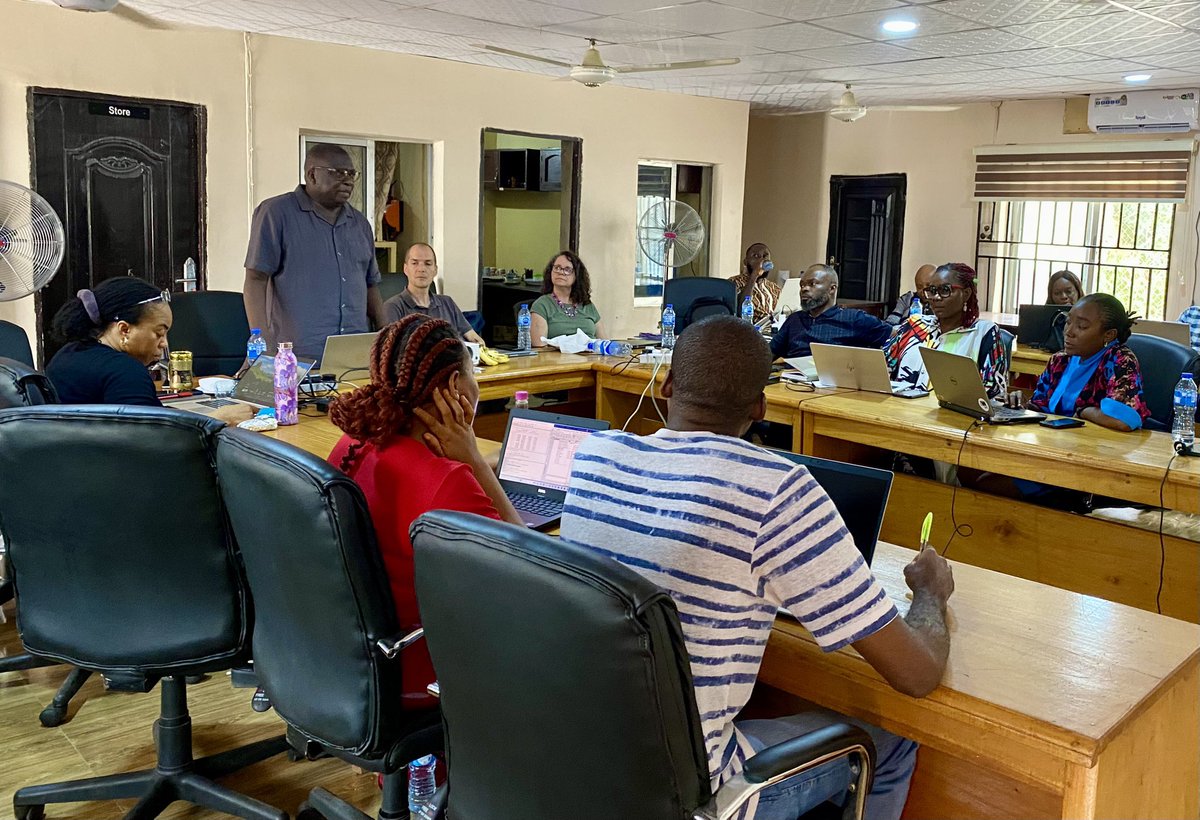 Ada Obiobasi (@obiobasiada) on Twitter photo Today marks the end of our capacity building workshop journey. A special thanks to Joe Hick, Statistician <a href="/NuffieldLeeds/">Nuffield Centre for Int. Health & Development</a> and <a href="/siqueira_noemia/">Noemia Siqueira</a> , Health Economist for their commitment and contributions these few days.
<a href="/ChorusUrban/">CHORUS Urban Health</a>
<a href="/HPRG_Nigeria/">HPRG</a>
<a href="/Chinyerembachu/">Chinyere Mbachu</a> Today marks the end of our capacity building workshop journey. A special thanks to Joe Hick, Statistician <a href="/NuffieldLeeds/">Nuffield Centre for Int. Health & Development</a> and <a href="/siqueira_noemia/">Noemia Siqueira</a> , Health Economist for their commitment and contributions these few days.
<a href="/ChorusUrban/">CHORUS Urban Health</a>
<a href="/HPRG_Nigeria/">HPRG</a>
<a href="/Chinyerembachu/">Chinyere Mbachu</a>