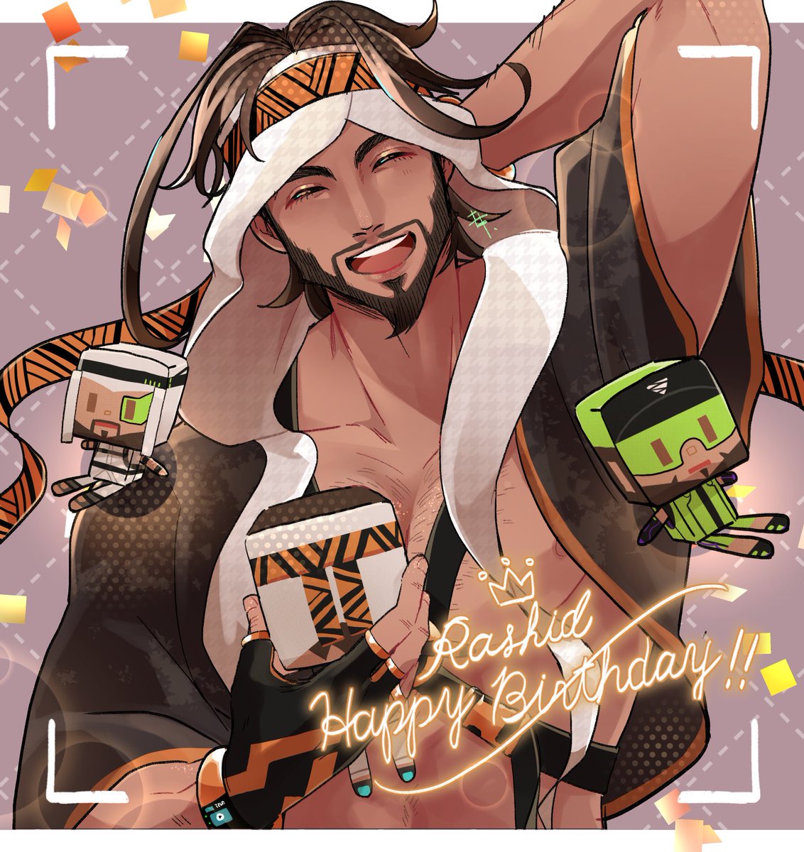 DO_Itooking's tweet photo. ラシードおめでとう🍤🥭☕️🌪🌪🌪
我が道を行け〜〜〜〜‼️👍
 #ラシード生誕祭 https://t.co/RlanGN6c6t