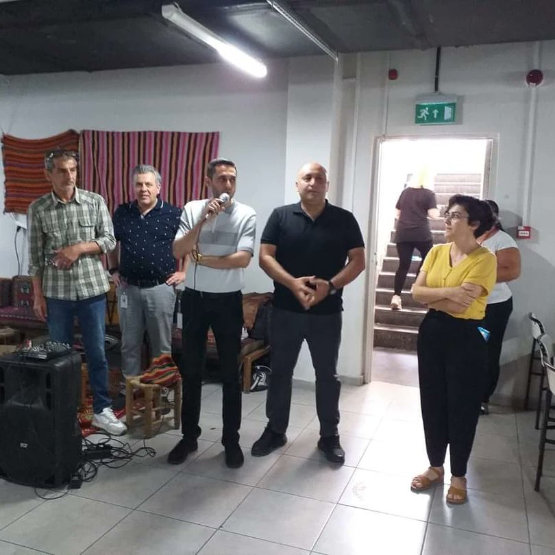 TmsIstanbul1Sb's tweet photo. Şube Başkanımız#MehnetAliAkman Şubemize baglı #Salcomp fabrikamızda Adana günü etkinliğine katılarak arkadaşlarımız ile bayramlaştı. Organizasyonda emeği geçen fabrika yönetimine ve Sofra grubuna teşekkür ediyoruz. #İyiBayramlar https://t.co/bfWV8AyzR1